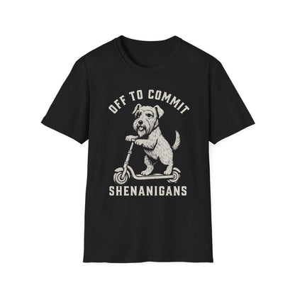 Scooter Cesky Terrier Tee