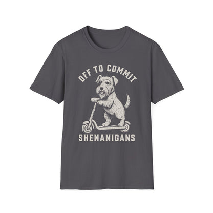 Scooter Cesky Terrier Tee