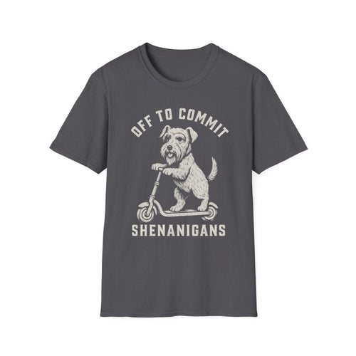 Scooter Cesky Terrier Tee