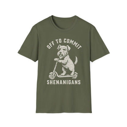 Scooter Cesky Terrier Tee
