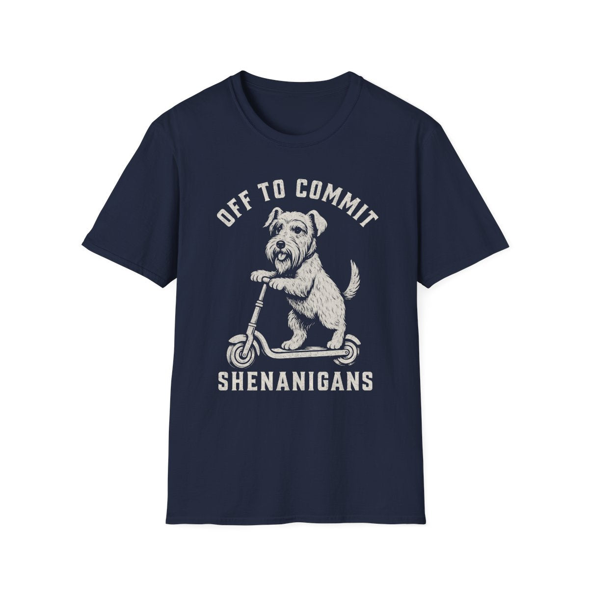 Scooter Cesky Terrier Tee