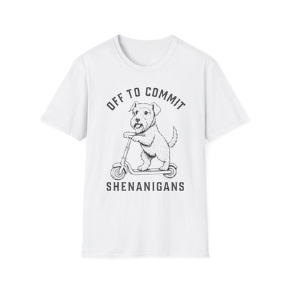 Scooter Cesky Terrier Tee