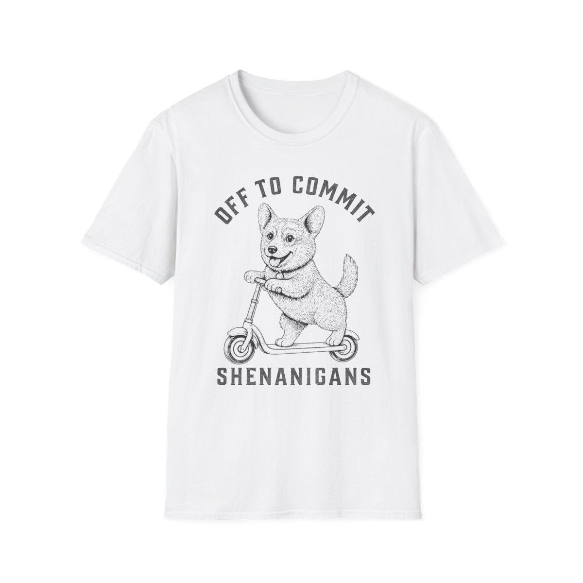 Scooter Corgi Tee
