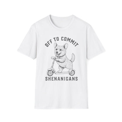 Scooter Corgi Tee