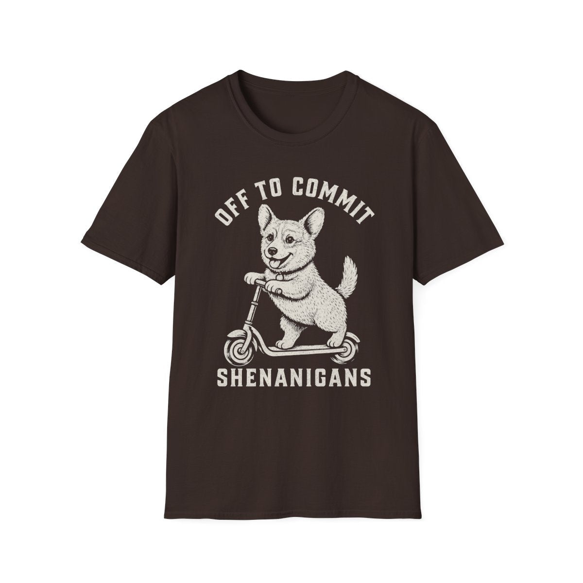 Scooter Corgi Tee