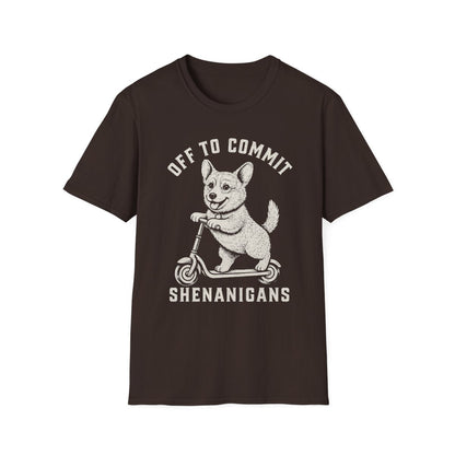 Scooter Corgi Tee