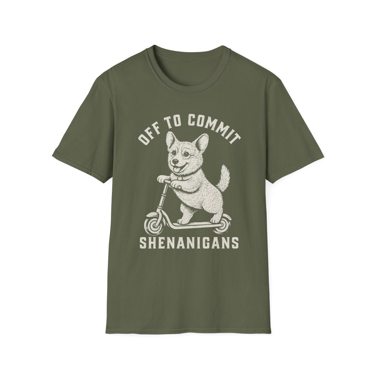 Scooter Corgi Tee