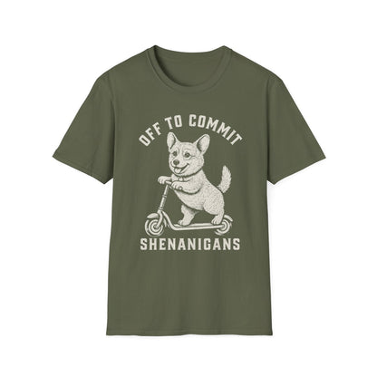 Scooter Corgi Tee