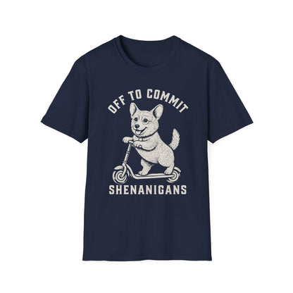 Scooter Corgi Tee