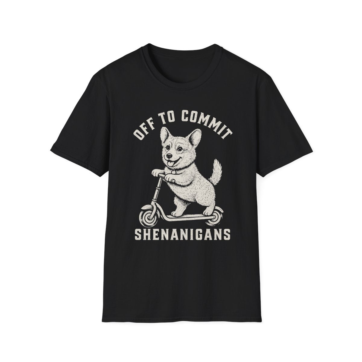 Scooter Corgi Tee