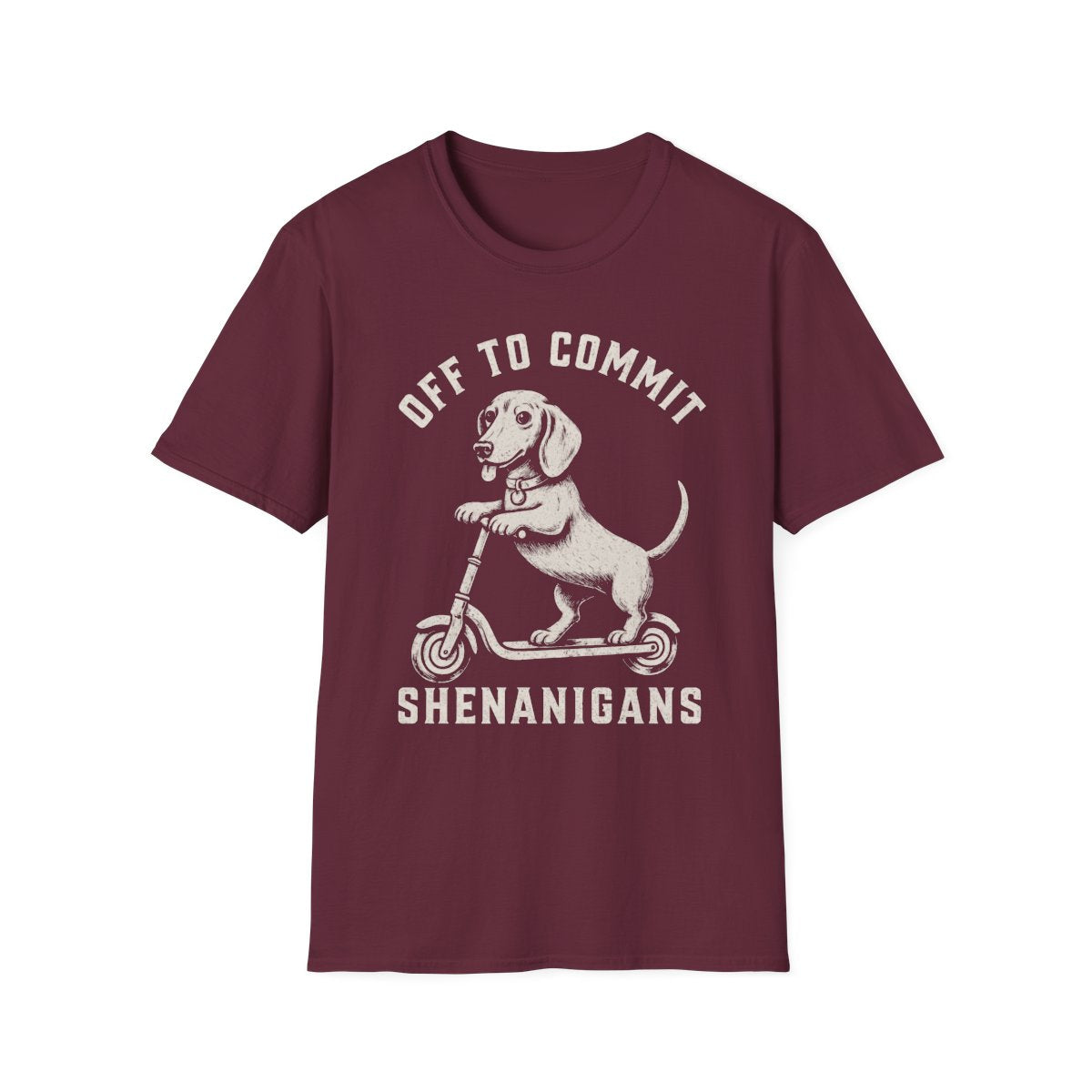 Scooter Dachshund Tee