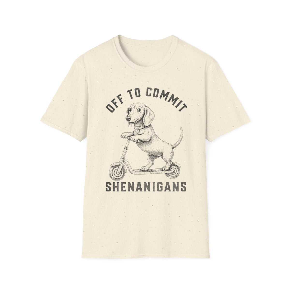 Scooter Dachshund Tee