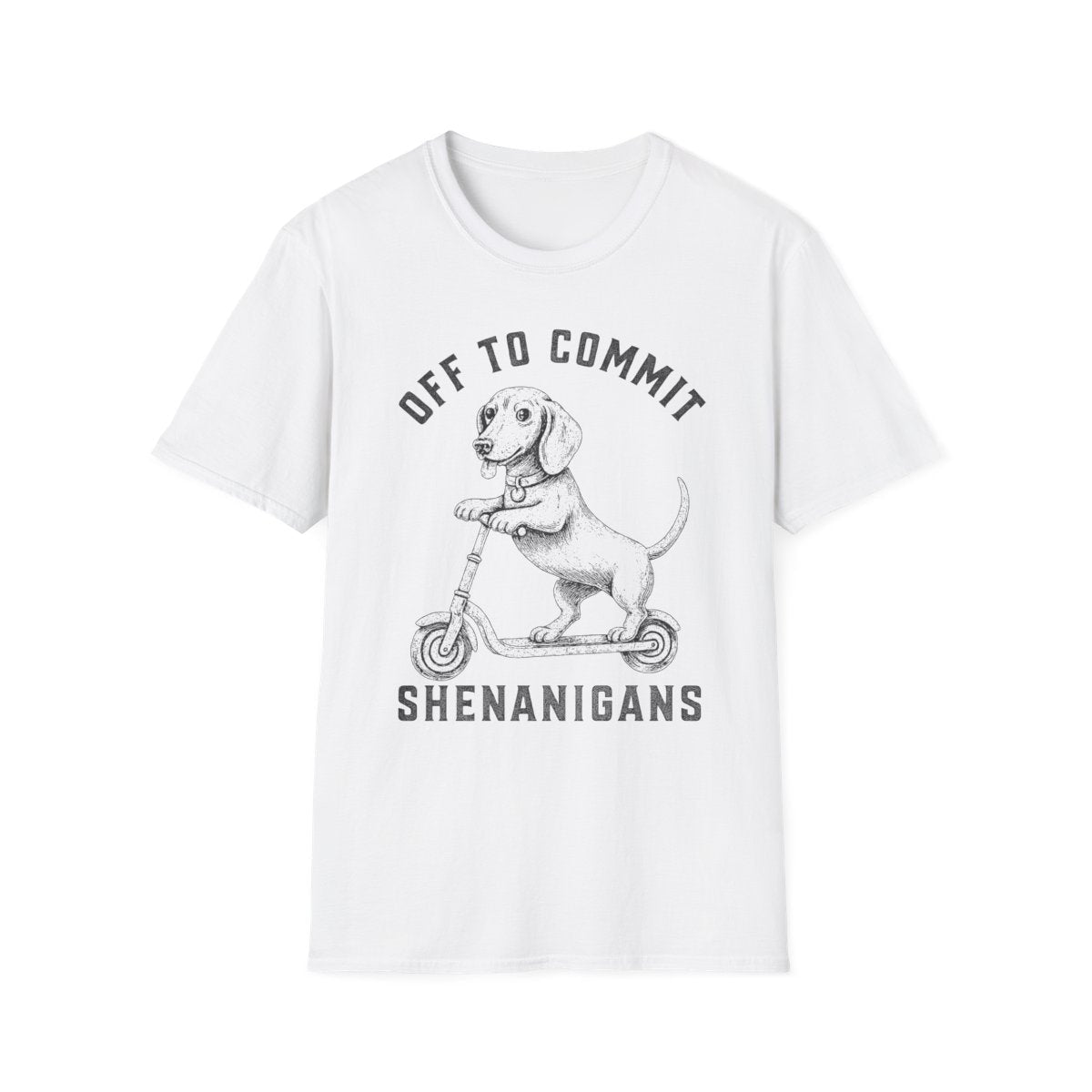 Scooter Dachshund Tee