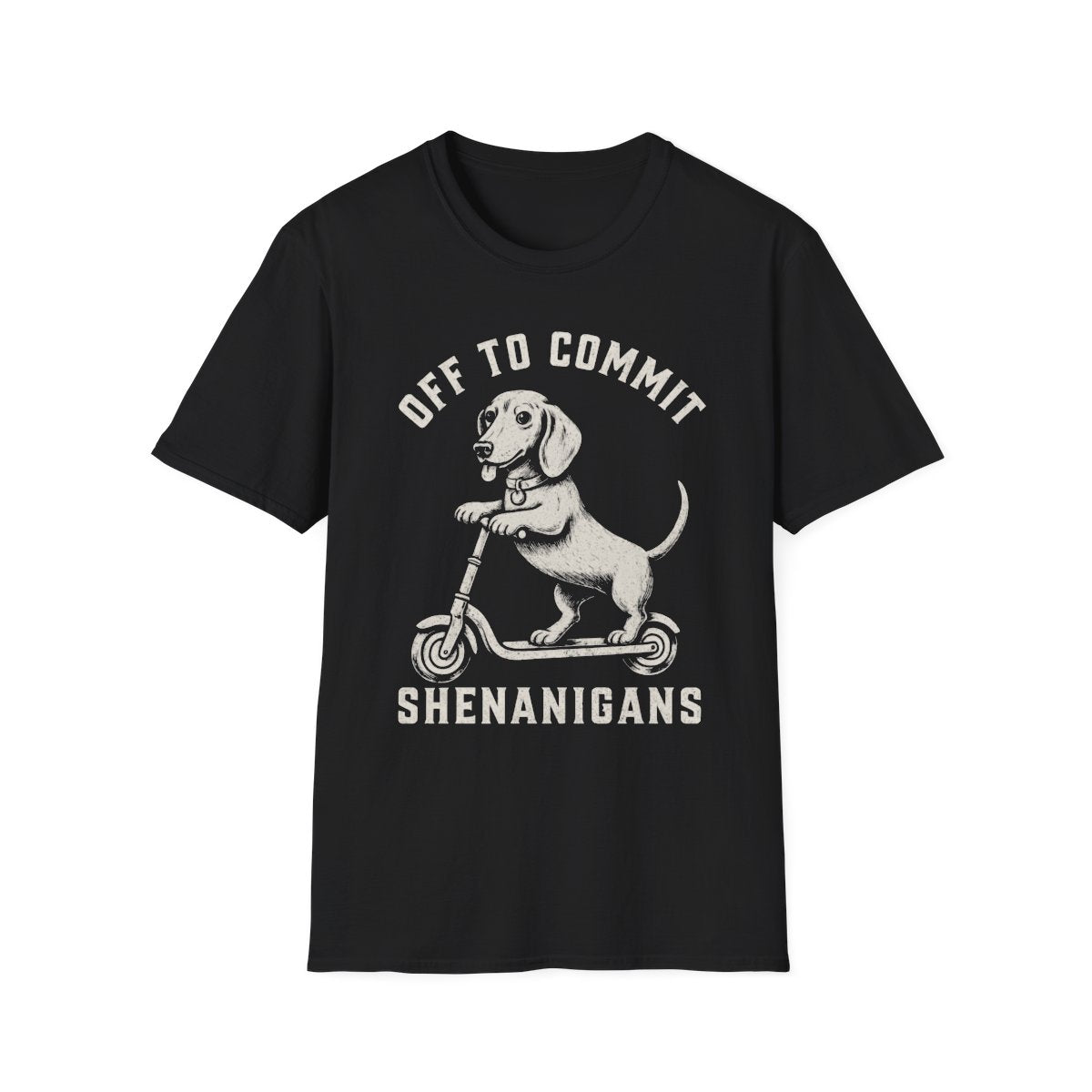 Scooter Dachshund Tee