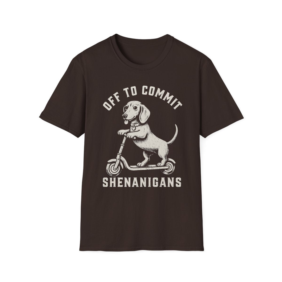 Scooter Dachshund Tee
