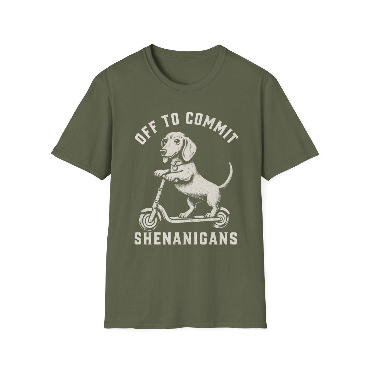 Scooter Dachshund Tee