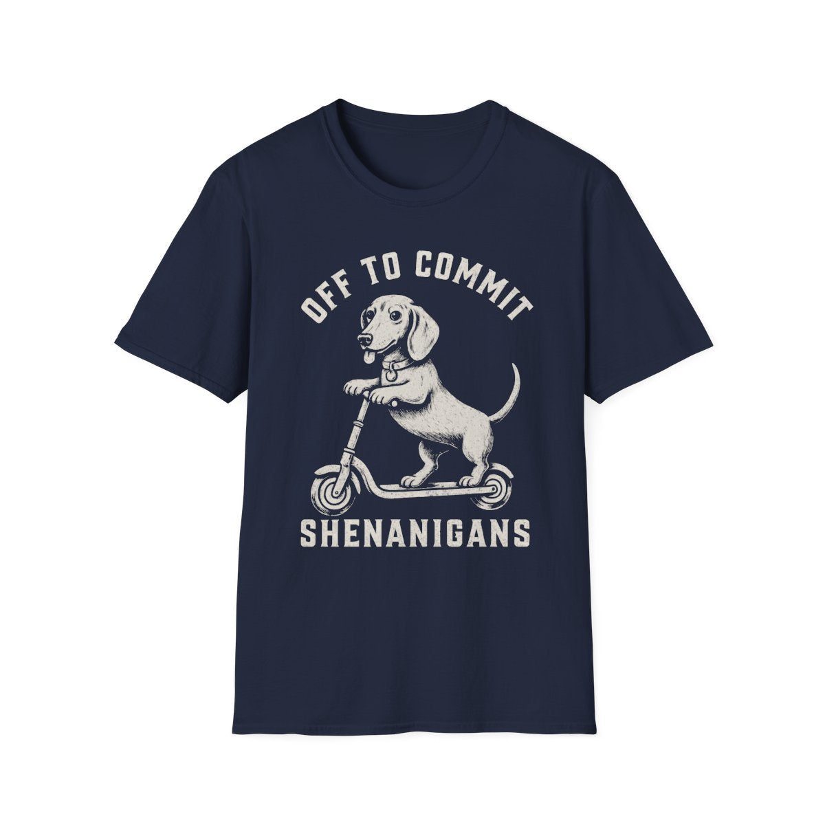 Scooter Dachshund Tee