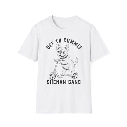 Scooter French Bulldog Tee