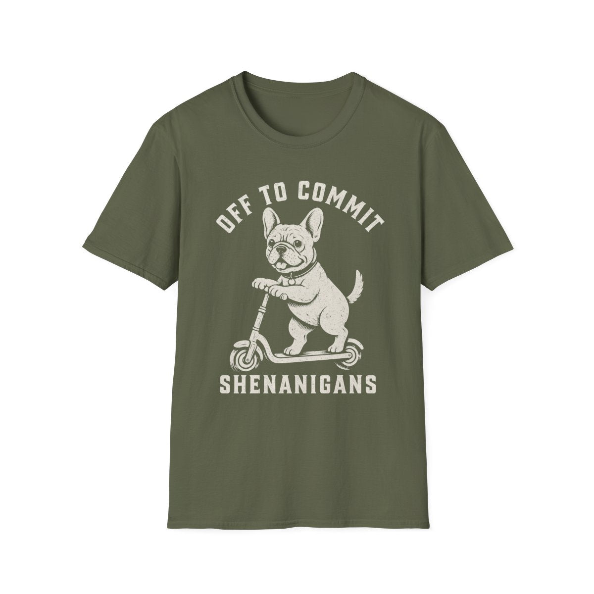 Scooter French Bulldog Tee