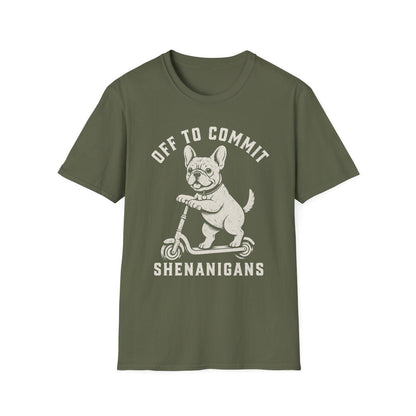 Scooter French Bulldog Tee