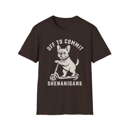 Scooter French Bulldog Tee