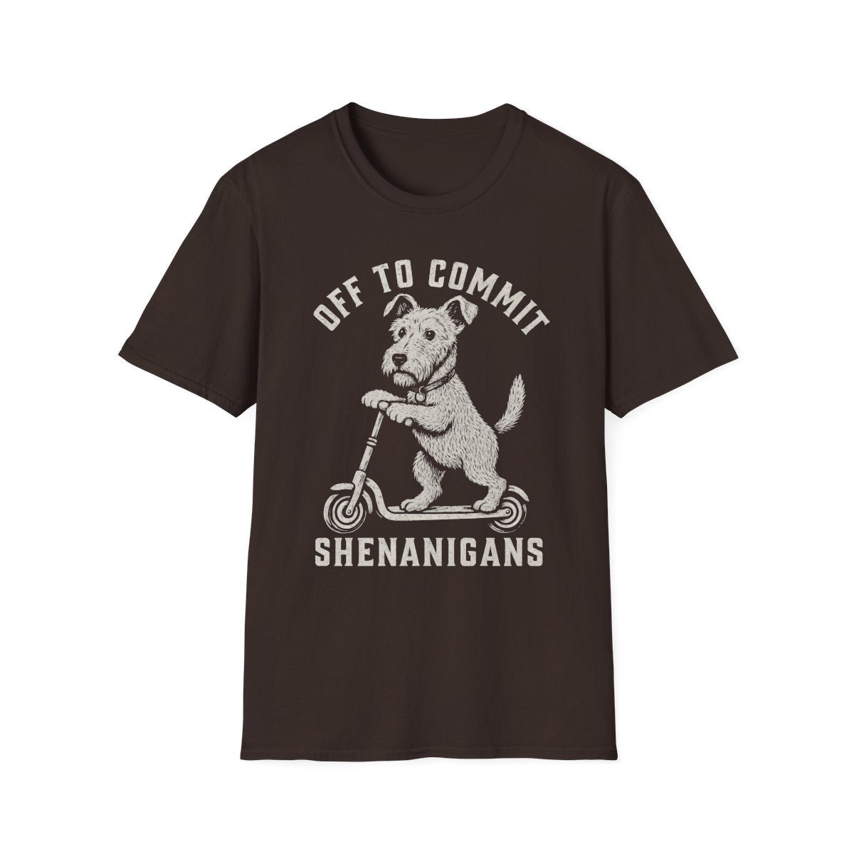 Scooter Irish Terrier Tee