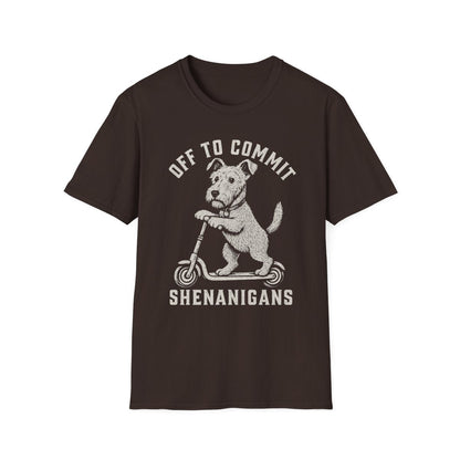 Scooter Irish Terrier Tee