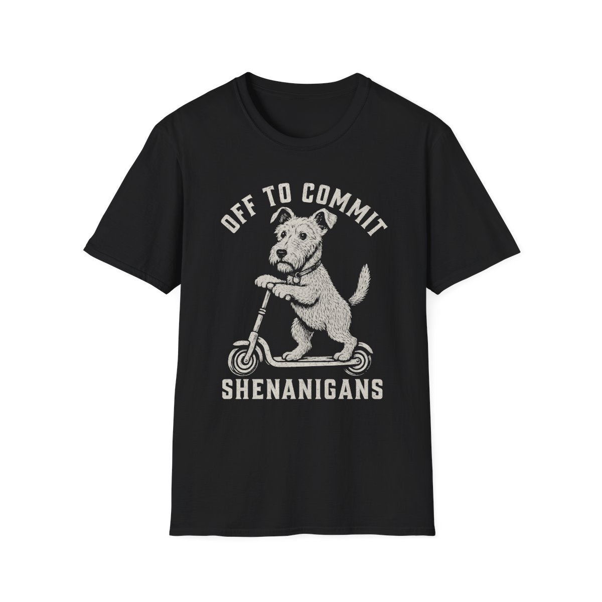 Scooter Irish Terrier Tee