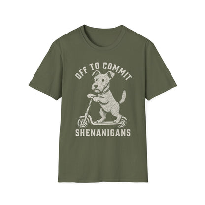 Scooter Irish Terrier Tee