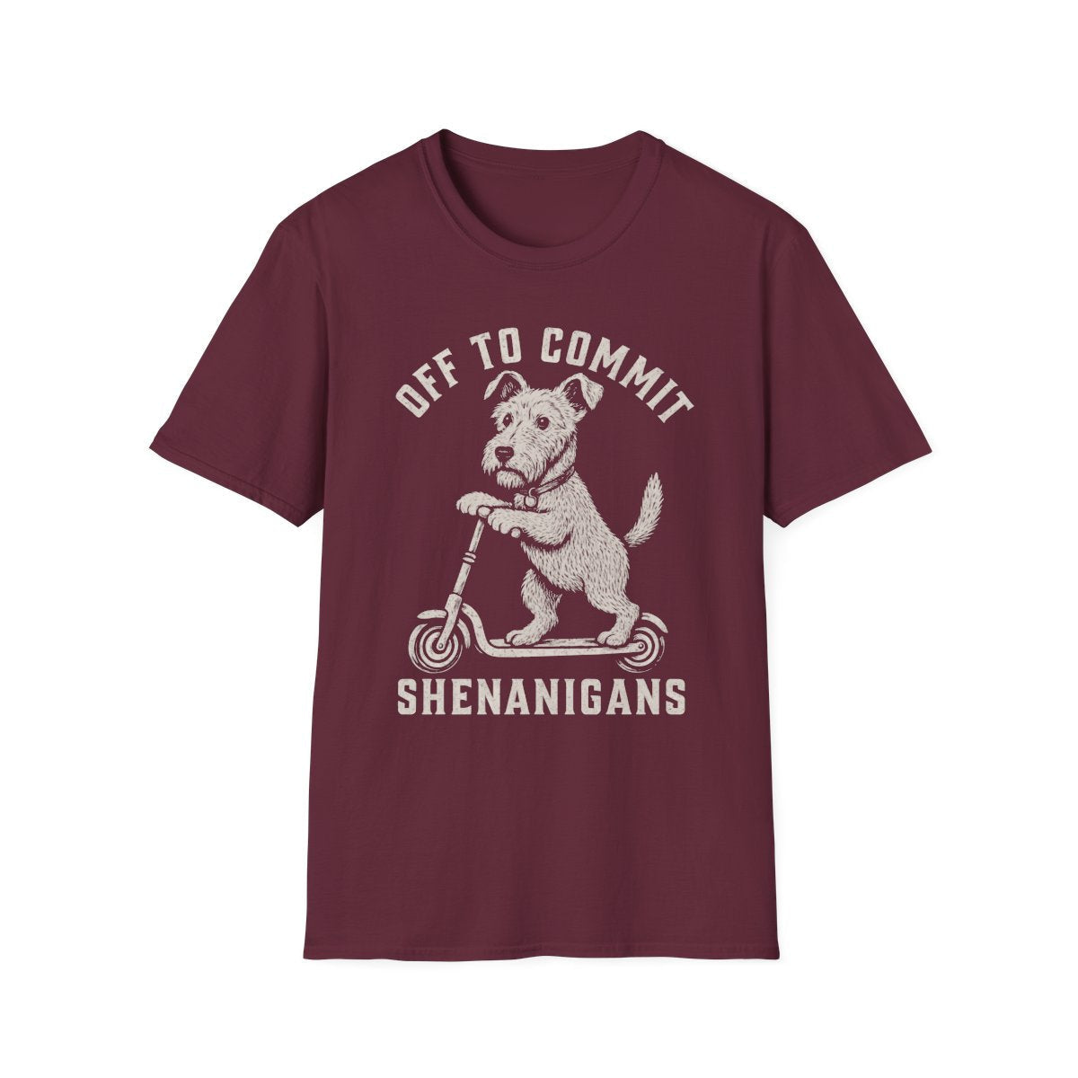 Scooter Irish Terrier Tee