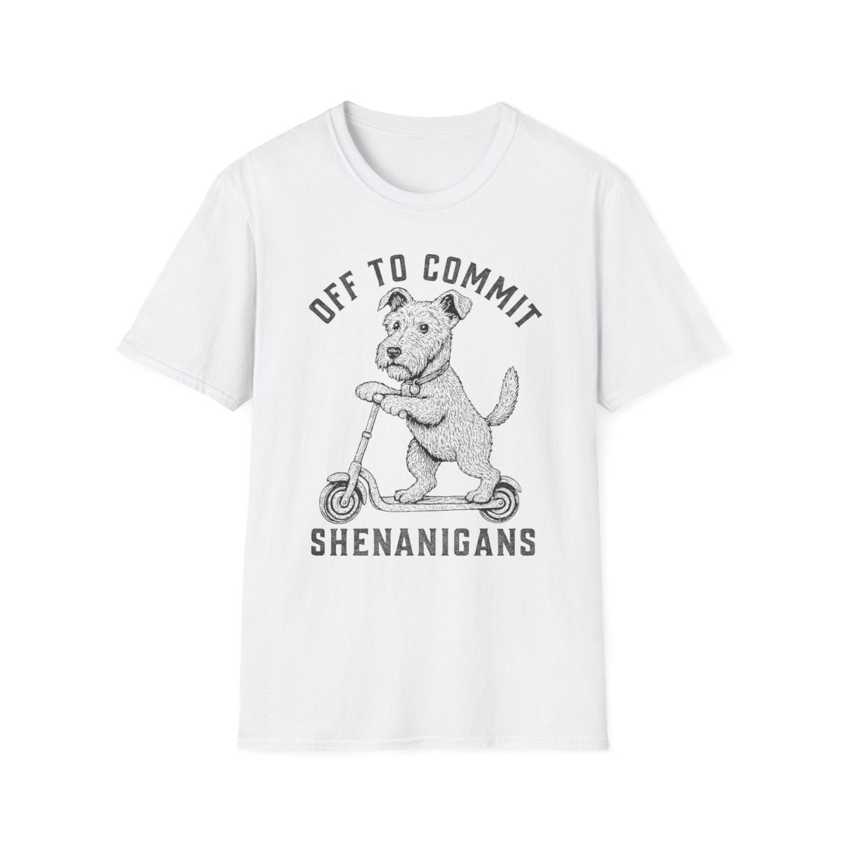 Scooter Irish Terrier Tee