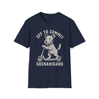 Scooter Irish Terrier Tee