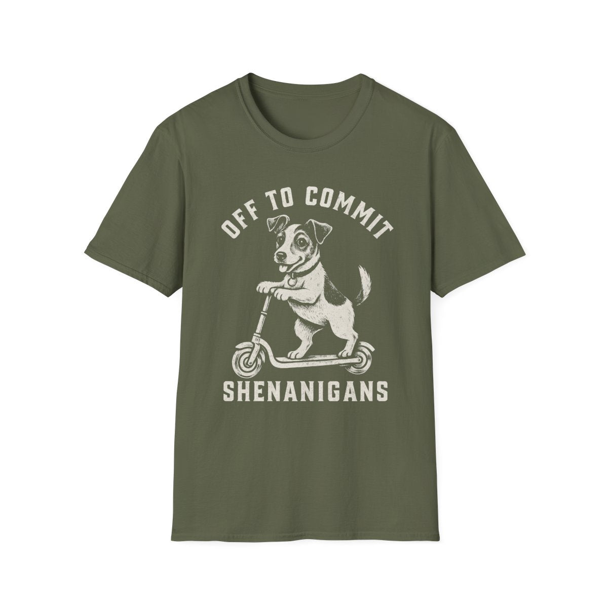 Scooter Jack Russell Terrier Tee