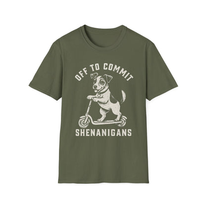 Scooter Jack Russell Terrier Tee