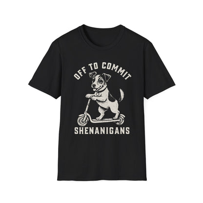 Scooter Jack Russell Terrier Tee