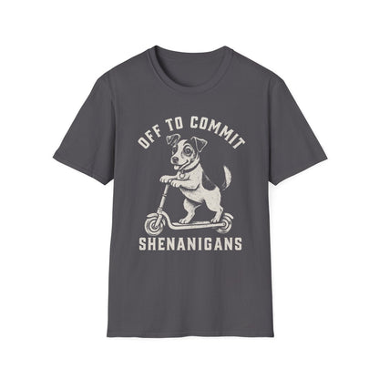 Scooter Jack Russell Terrier Tee