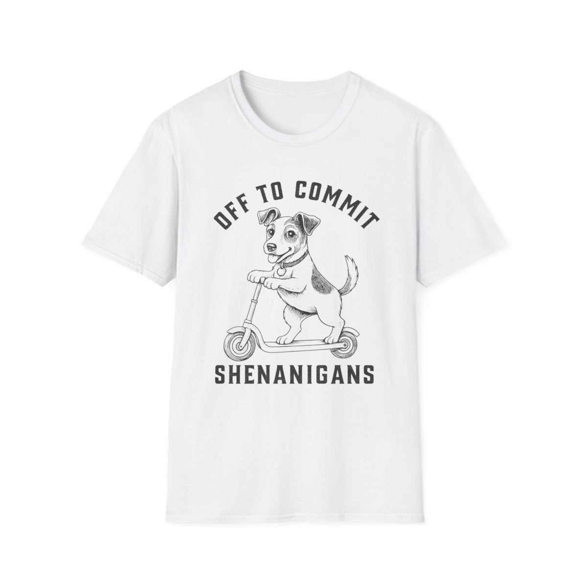 Scooter Jack Russell Terrier Tee
