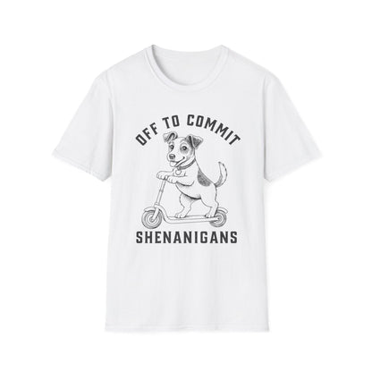 Scooter Jack Russell Terrier Tee