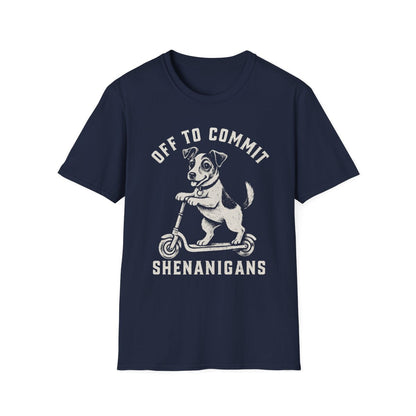 Scooter Jack Russell Terrier Tee