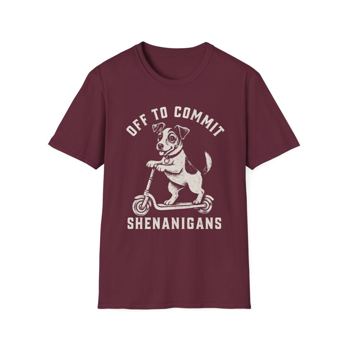 Scooter Jack Russell Terrier Tee