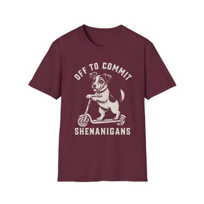 Scooter Jack Russell Terrier Tee