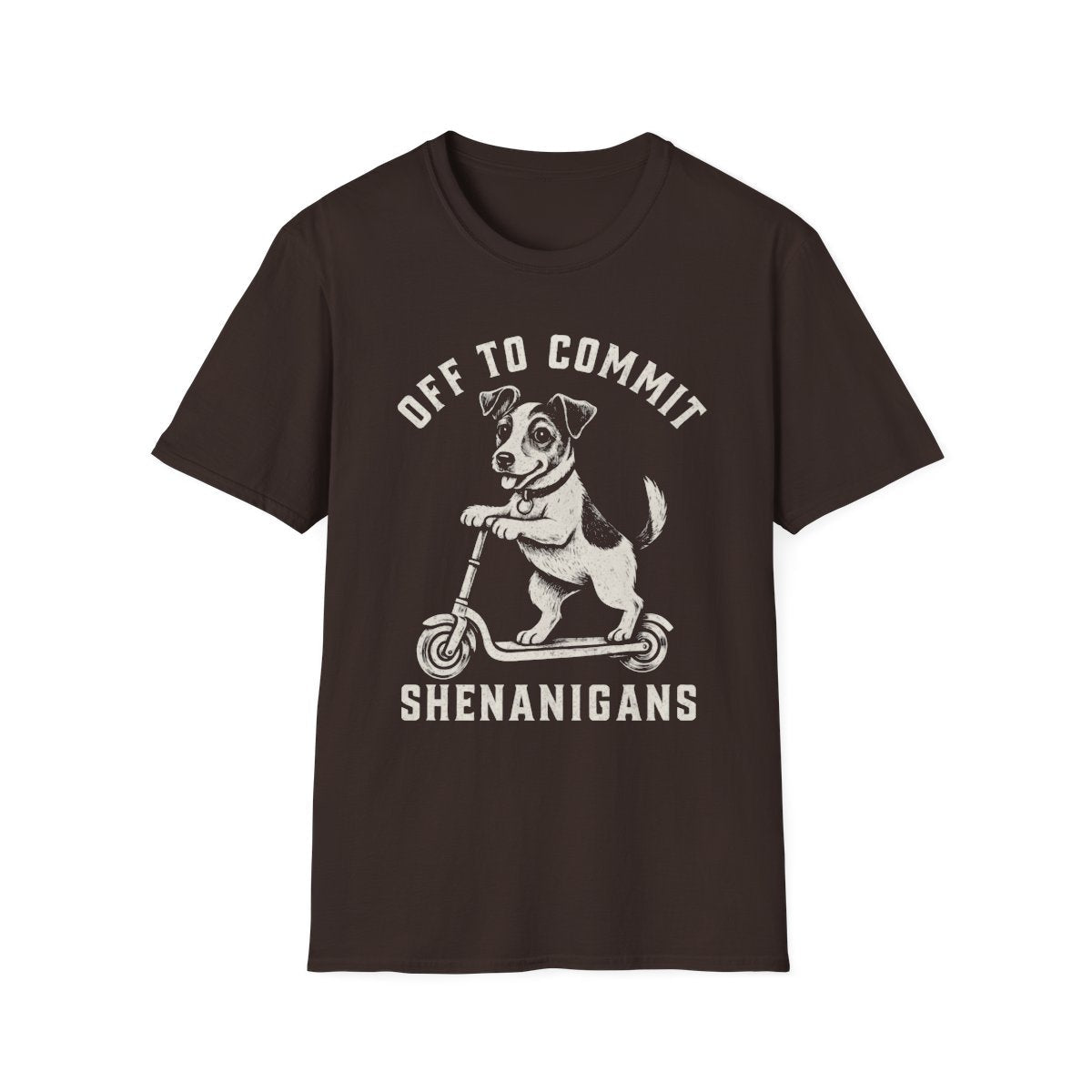 Scooter Jack Russell Terrier Tee