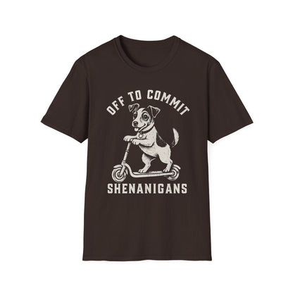 Scooter Jack Russell Terrier Tee