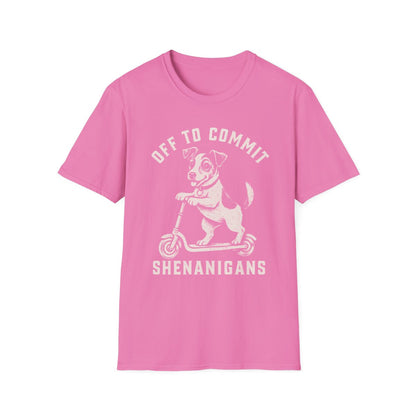 Scooter Jack Russell Terrier Tee