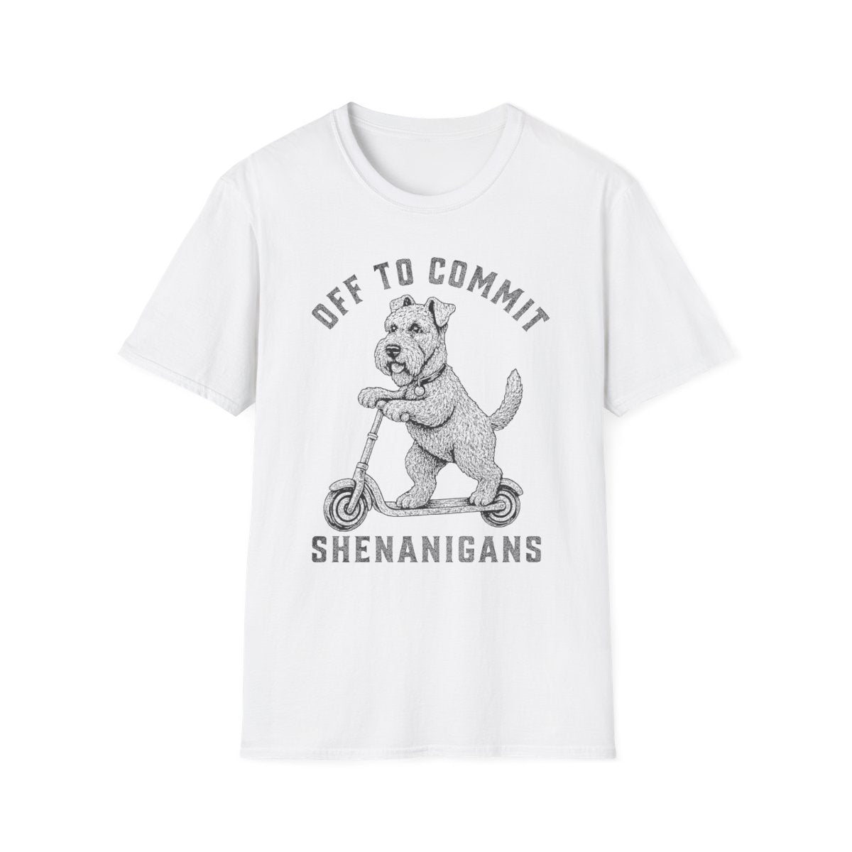 Scooter Kerry Blue Terrier Tee