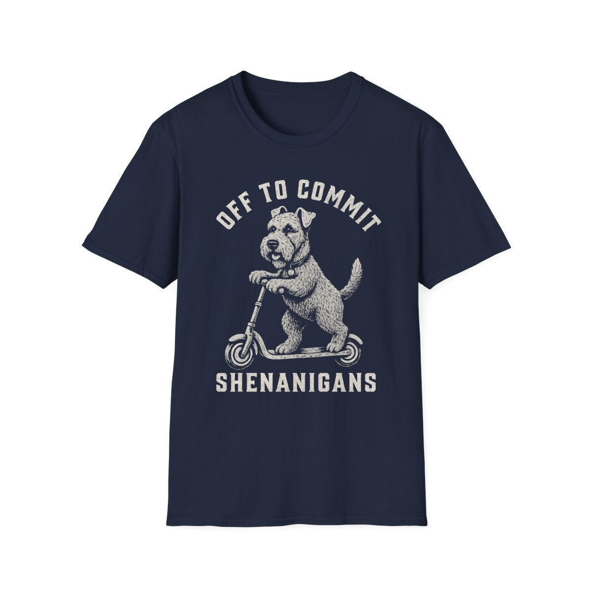 Scooter Kerry Blue Terrier Tee