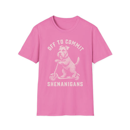 Scooter Kerry Blue Terrier Tee