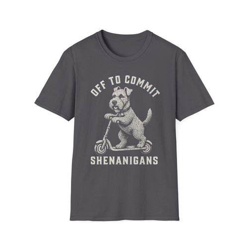 Scooter Kerry Blue Terrier Tee