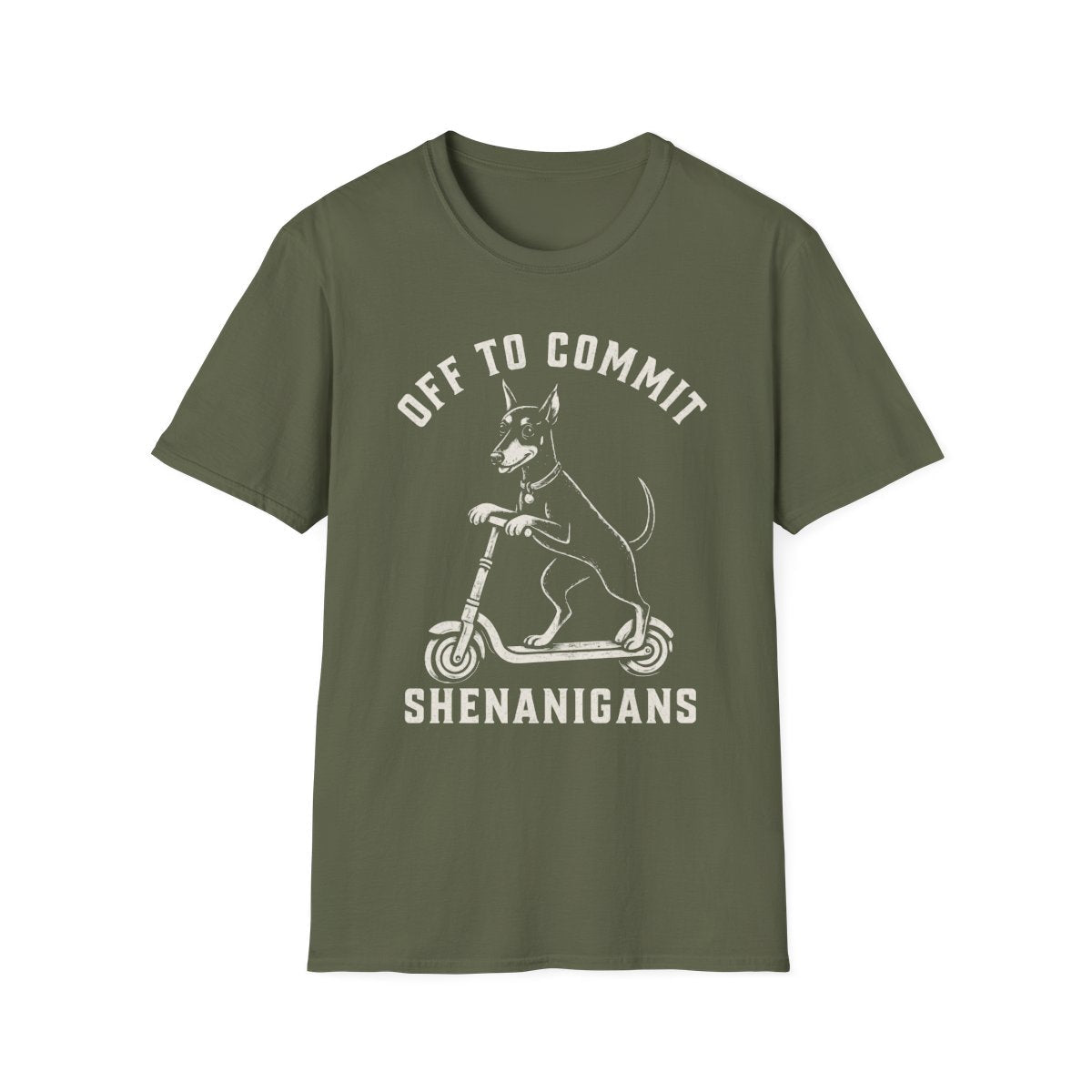 Scooter Manchester Terrier Tee