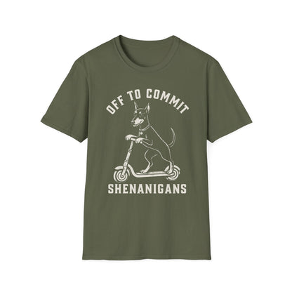 Scooter Manchester Terrier Tee